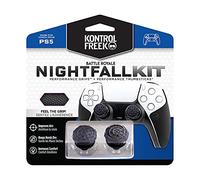 KontrolFreek FPS Freek Battle Royale Nightfall Performance Kit for PlayStation 5 Controller (PS5) | Includes Performance Thumbsticks and Performance Grips | Black