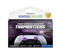 KontrolFr PS Fr renzy | The Original Performance Thumbsticks for PS5 & PS4 Controller | Increased Aim & Control for FPS Games | 1 High-Rise, 1 Mid-Rise | Purple
