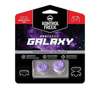 KontrolFreek FPS Freek Galaxy for Nintendo Switch Pro Controller | Performance Thumbsticks | 1 Mid-Rise, 1 High-Rise Concave | Purple