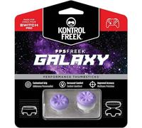 KontrolFreek FPS Freek Galaxy Performance Thumbsticks for Nintendo Switch | 1 Mid-Rise, 1 High-Rise Concave | Purple