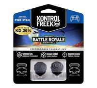 KontrolFreek FPS Freek Nightfall - PS5/PS4 (4 Prong) Keycap, Black, Plastic, Compatible with Gaming Console