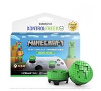 KontrolFreek Minecraft Performance Thumbsticks: Creeper Edition for Xbox Series X/S and Xbox One (XB1) Controller | Mid-Rise | Green