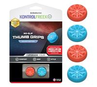 KontrolFreek No-Slip Thumb Grips - No-Slip Thumb Grips™ - Galaxy Edition | Compatible with Nintendo Switch 2 | 4-Pack | Red and Blue