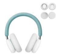 KONXISA Case for CMF by Nothing Headphone Pro, 2 Sets Silicone Sweat Cover, Eeadphones Protective Case Ear Cushions/Headband, Cover Protector, Washable Scratchproof, White