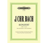 Konzert c-Moll Piano reduction with solo part viola and string orchestra Bach Pe