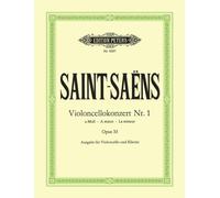Konzert Nr. 1 a-Moll op. 33 cello and orchestra Saint-Saëns Peters Saddle-wire s