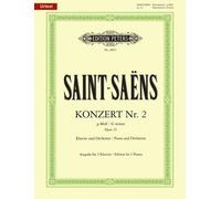 Konzert Nr. 2 g-Moll Piano reduction 2 pianos Saint-Saëns Peters