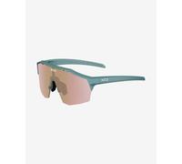 KOO Alibi light blue matte sunglasses with mirrored Zeiss copper lenses.