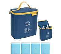 Koo-Di Ice Ice Baby Thermal Cooler, Insulated Baby Bottle Bag
