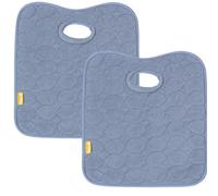 Koo-Di Oopsie Do Do Baby Car Seat Protector & Liner, Rain Cloud (Twin Pack)