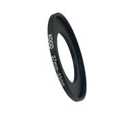 KOOD Stepping Ring 37-52mm, Camera Filter Step-Up Ring Adapter, 37mm to 52mm, Metal, for UV, ND, CPL Filters 52mm
