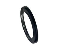 KOOD Stepping Ring 40.5-49mm, Camera Filter Step-Up Ring Adapter, 40.5mm to 49mm, Metal, for UV, ND, CPL Filters 49mm