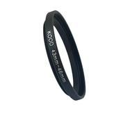KOOD Stepping Ring 43-46mm, Camera Filter Step-Up Ring Adapter, 43mm to 46mm, Metal, for UV, ND, CPL Filters 46mm