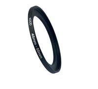 KOOD Stepping Ring 46-55mm, Camera Filter Step-Up Ring Adapter, 46mm to 55mm, Metal, for UV, ND, CPL Filters 55mm