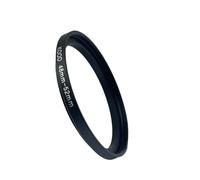 KOOD Stepping Ring 48-52mm, Camera Filter Step-Up Ring Adapter, 48mm to 52mm, Metal, for UV, ND, CPL Filters 52mm