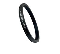 KOOD Stepping Ring 62-58mm, Camera Filter Step-Down Ring Adapter, 62mm to 58mm, Metal, for UV, ND, CPL Filters 58mm