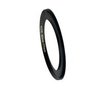 KOOD Stepping Ring 62-77mm, Camera Filter Step-Up Ring Adapter, 62mm to 77mm, Metal, for UV, ND, CPL Filters 77mm