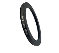 KOOD Stepping Ring 72-58mm, Camera Filter Step-Down Ring Adapter, 72mm to 58mm, Metal, for UV, ND, CPL Filters 58mm
