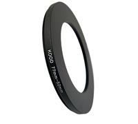 KOOD Stepping Ring 77-52mm, Camera Filter Step-Down Ring Adapter, 77mm to 52mm, Metal, for UV, ND, CPL Filters 52mm