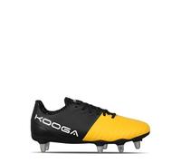Kooga Mens Power SG Rugby Boots Black/Orange 7