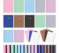Koogel 32-Pack Mini Notebook, 60 Pages Each, Small Notebook for Party Bags, Gifts for Students from Teachers, Mini Notepads Bulk for Classroom Rewards, Work To-Do, Life Records