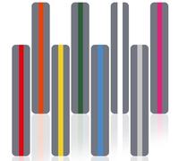 Koogel 8PCS Dyslexia Bookmarks, Reading Guide Strips, Highlight Strips Bookmark Assorted Colors Helps with Dyslexia for Children and Teacher Supply Assistant（7.5"×1.3")