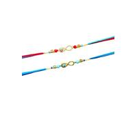 Koogly Infinity Evil Eye Rakhi For Brother Bhaiya Bhabhi Raksha Bandhan Beautiful Infinity Evil Eye Rakhi (2)