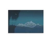 KOOHTAA Nicholas Roerich Himalayas, Sikkim Art Poster Painting Canvas Wall Art Prints Poster Photo Picture Painting Posters Room Decor 12x18inch(30x45cm)