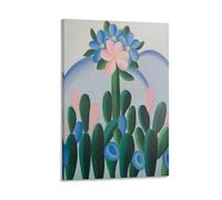 KOOHTAA Tarsila Do Amaral Tapestry Tarsila Do Amaral - Manacá Art Poster Hanging Picture Poster Painting Canvas Wall Art Living Room Posters Painting 08x12inch(20x30cm)