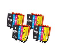 KOOILANG 912 XL 912XL 917XL Ink Cartridge Premium Color Compatible Printer Ink Cartridge for HP OfficeJet 8010 8012 8015 8020 8025 Etc(912XL 4SET)