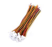KooingTech 20 Sets 1.25mm JST Connectors, 3 Pin Mini Micro JST Male&female Connector Plug with Wires Cables