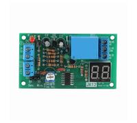 KooingTech Delay Off Relay Switch Module, DC12V LED Display Countdown Timing Timer, 1-99s/1-99min Adjustable