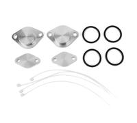 KooingTech EGR Delete Kit, X8R0021 EGR Valve Blanking Plate Tool, EGR Delete for Land Rover, EGR Blanking Plate with O Rings Plate Blanks Cable Tie Fit for Discovery 3/ Sport TDV6