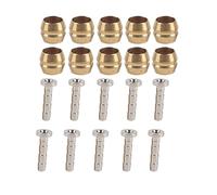 KooingTech Olive and Barb Insert BH90, 10 Set Hydraulic Disc Brake Hose and Connector Replacement Part