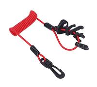 KooingTech Outboard Kill Switch, Outboard Motor Kill Stop Switch, Outboard Engine Ignition Emergency Key Lanyard Rope with 7 Keys