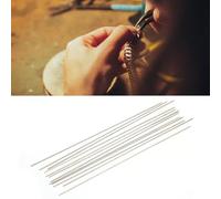 KooingTech Scroll Saw Blades, 12PCS Coping Saw Blades Saws Cutting Blades, Tungsten Steel Spiral Jewelry Cutting Teeth Blades (1#)