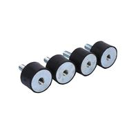 KooingTech Shock Absorber, 4 PCS Exhaust Rubber Mount, Shock Mount, M8