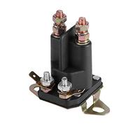 KooingTech Starter Solenoid, 12V Starter Relay Solenoid, Black Metal and Plastic Lawn Tractor Starter Solenoid Switch Solenoid Accessory for MTD 109946 146154 1753539 AM138497 (33-334)