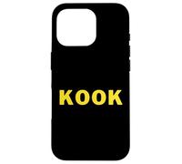 Kook Kooky Nutty Nuts Funny California Kook Cardiff Kook Case for iPhone 16 Pro