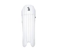 Kookaburra 1.0 Wicket Keeping Pads White (One Size)