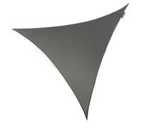 Kookaburra 3M Triangle Waterproof Charcoal Garden Patio Sun Shade Sail Canopy 98% Uv Block With Free Rope