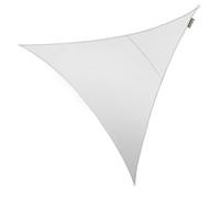 Kookaburra 3M Triangle Waterproof Polar White Garden Patio Sun Shade Sail Canopy 98% Uv Block With Free Rope