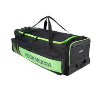 Kookaburra 4500 Wheelie Cricket Bag - Black/Neon Green