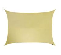 Kookaburra 4M X 3M Rectangle Waterproof Sand Garden Patio Sun Shade Sail Canopy 98% Uv Block With Free Rope