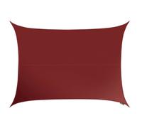 Kookaburra 4M X 3M Rectangle Waterproof Wine Garden Patio Sun Shade Sail Canopy 98% Uv Block With Free Rope