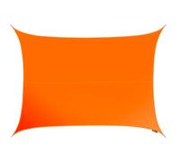 Kookaburra 5M X 4M Rectangle Water Resistant Orange Garden Patio Sun Shade Sail Canopy 96.5% Uv Block With Free Rope