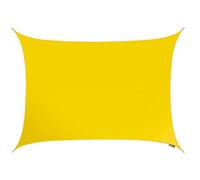 Kookaburra 5M X 4M Rectangle Water Resistant Yellow Garden Patio Sun Shade Sail Canopy 96.5% Uv Block With Free Rope