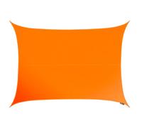 Kookaburra 5M X 4M Rectangle Waterproof Orange Garden Patio Sun Shade Sail Canopy 98% Uv Block With Free Rope