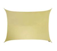 Kookaburra 5M X 4M Rectangle Waterproof Sand Garden Patio Sun Shade Sail Canopy 98% Uv Block With Free Rope