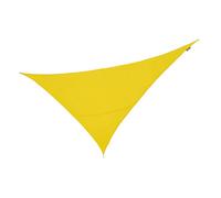 Kookaburra 6M X 4.2M Right Angle Triangle Waterproof Yellow Garden Patio Sun Shade Sail Canopy 98% Uv Block With Free Rope